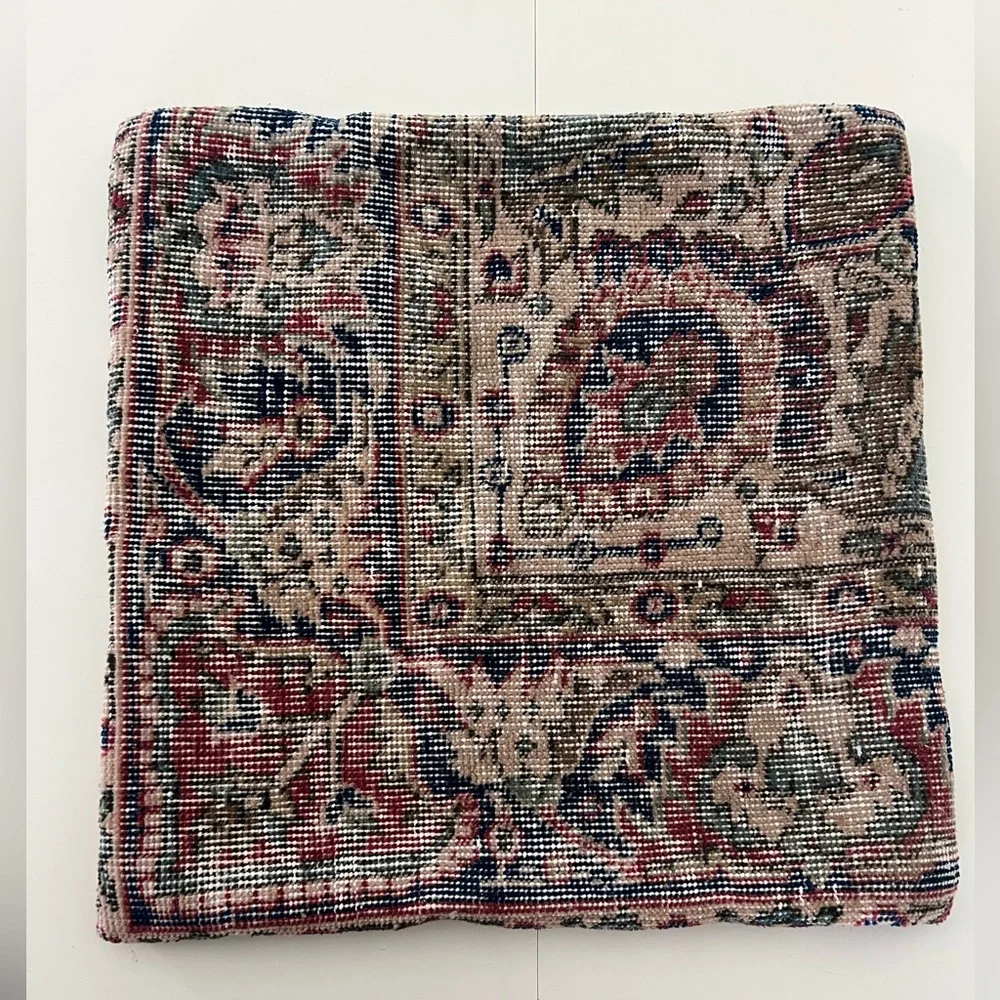 IKEA BORKARV 20”x 20” Wool Carpet Square Accent Throw‎ Pillow Cover
